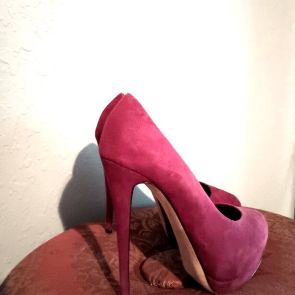 GIUSEPPE ZANOTTI DESIGN stiletto Platform High Heel Womens Shoes 8 NEW - Picture 5 of 7